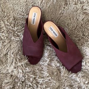 Steve Madden Block Heeled Mules